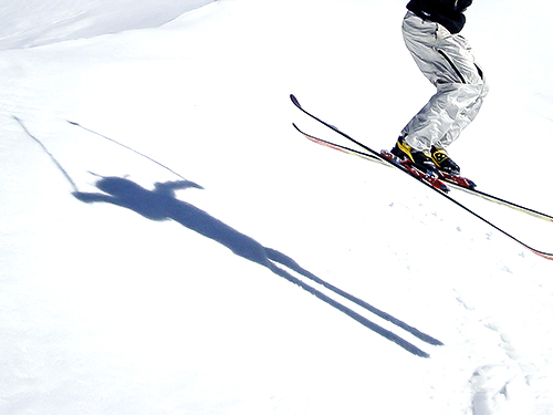 children’s telemark lessons in courchevel 1850