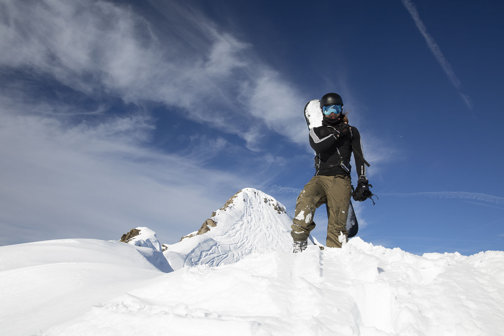 private snowboard instructor in Courchevel 1850