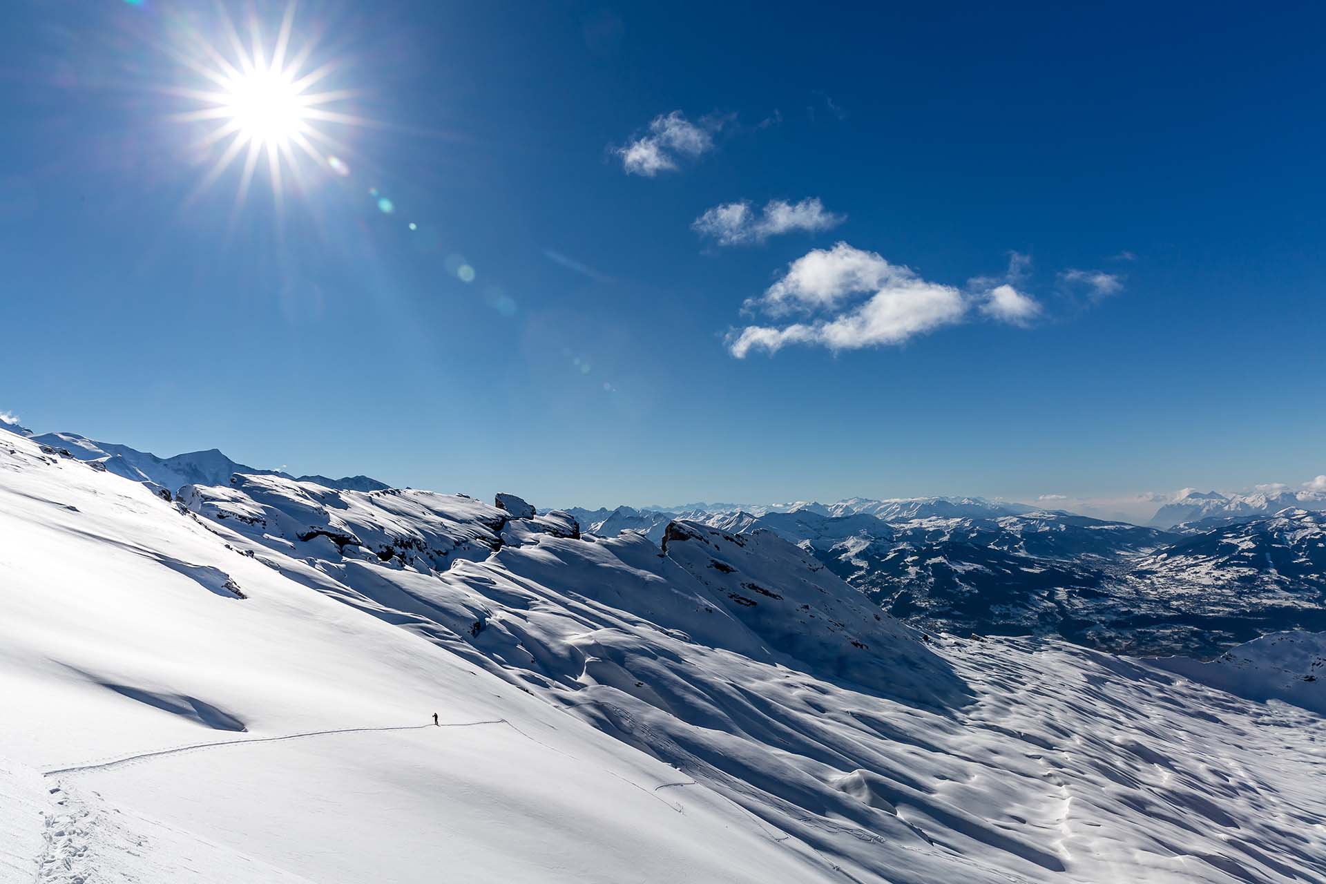 stages splitboard à courchevel et aux 3 vallées